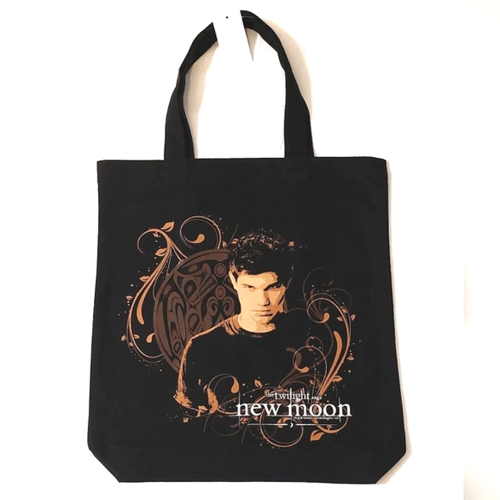 Twilight Saga New Moon Jacob Black 100% Cotton Tote Bag NWT
